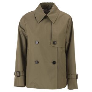Weekend Maxmara Women Wkdbiglia - Water-Repellent Gabardine Trench Coat